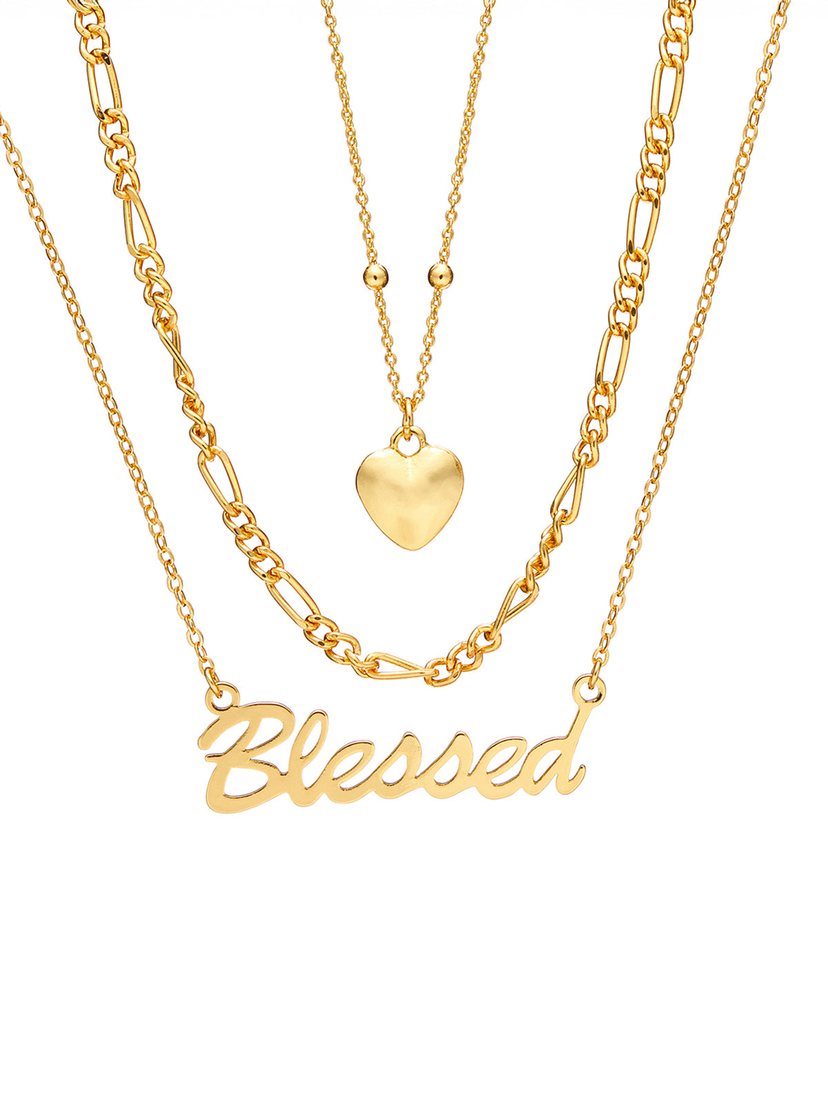 Red By Kiss Jewelry - 14K Gold Plated Necklace