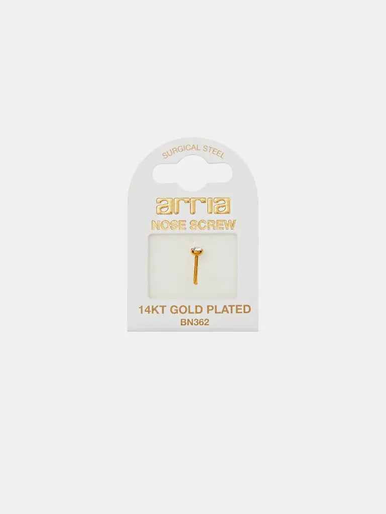 Red By Kiss Jewelry - Gold Nose Screw