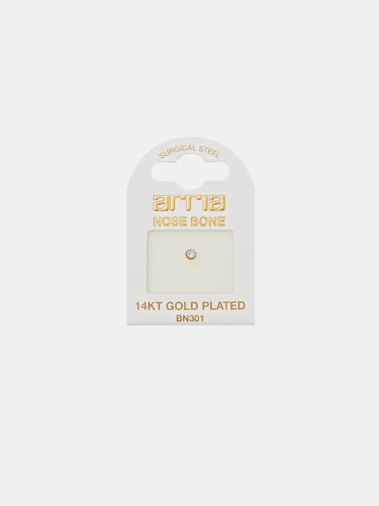 Red By Kiss Jewelry - Gold Nose Bone