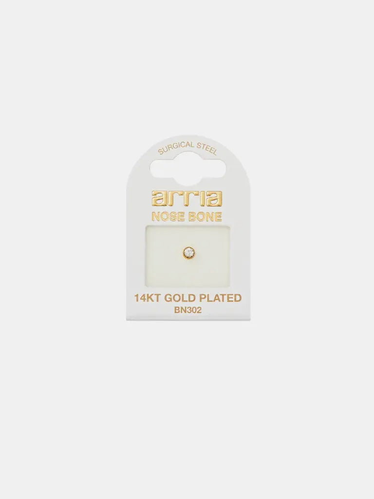 Red By Kiss Jewelry - Gold Nose Bone