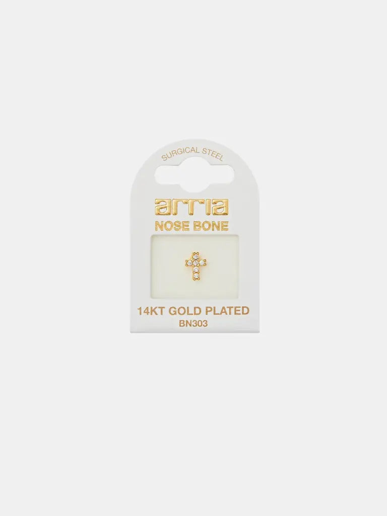 Red By Kiss Jewelry - Gold Nose Bone