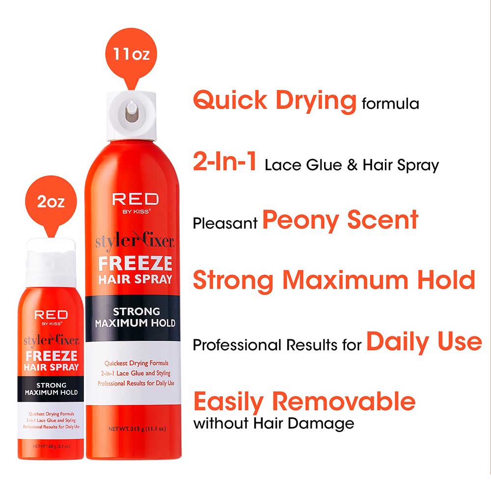 Red By Kiss Freeze Hair Spray