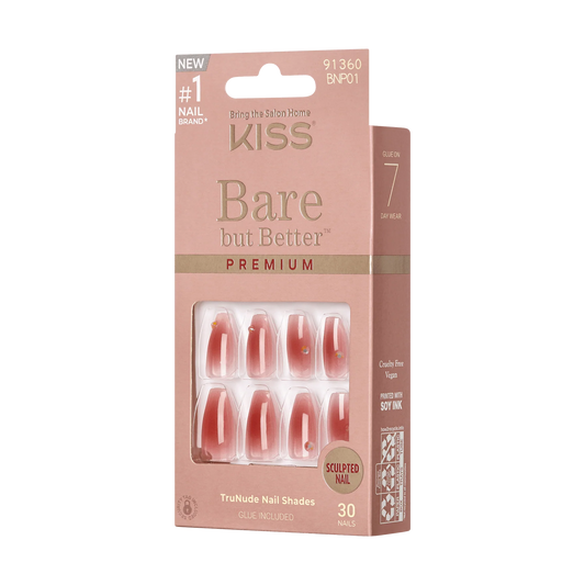 KISS Gel Bare but Better Nails - Premium