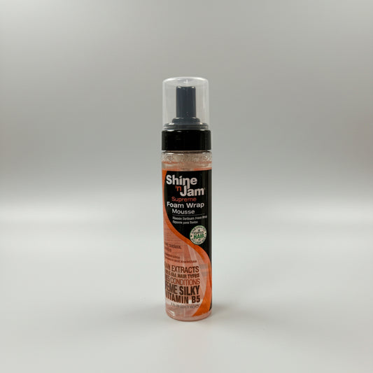 AmPro Shine-n-Jam Supreme Hold Foam Wrap Mousse
