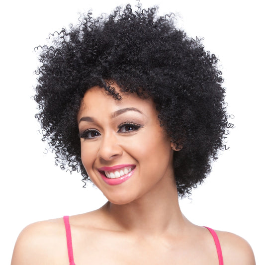 it's a wig - HH Afro Curl Wig (Human Hair)
