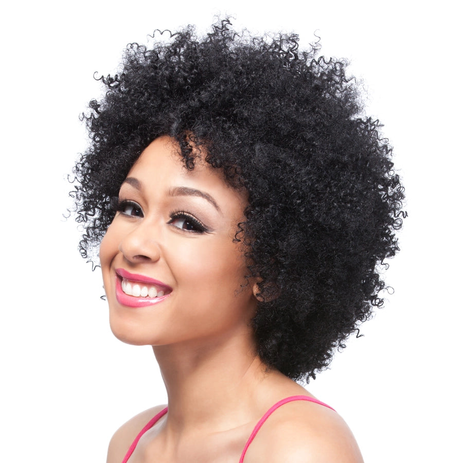 it's a wig - HH Afro Curl Wig (Human Hair)