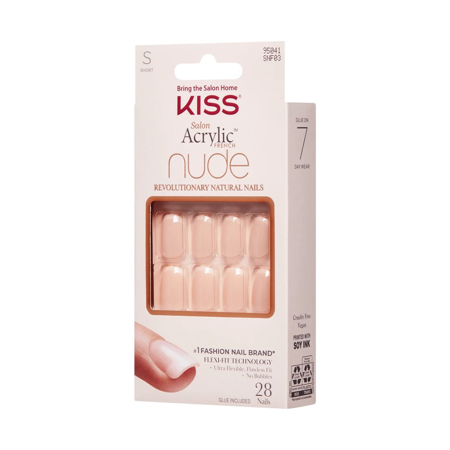 KISS Salon Acrylic French Nude