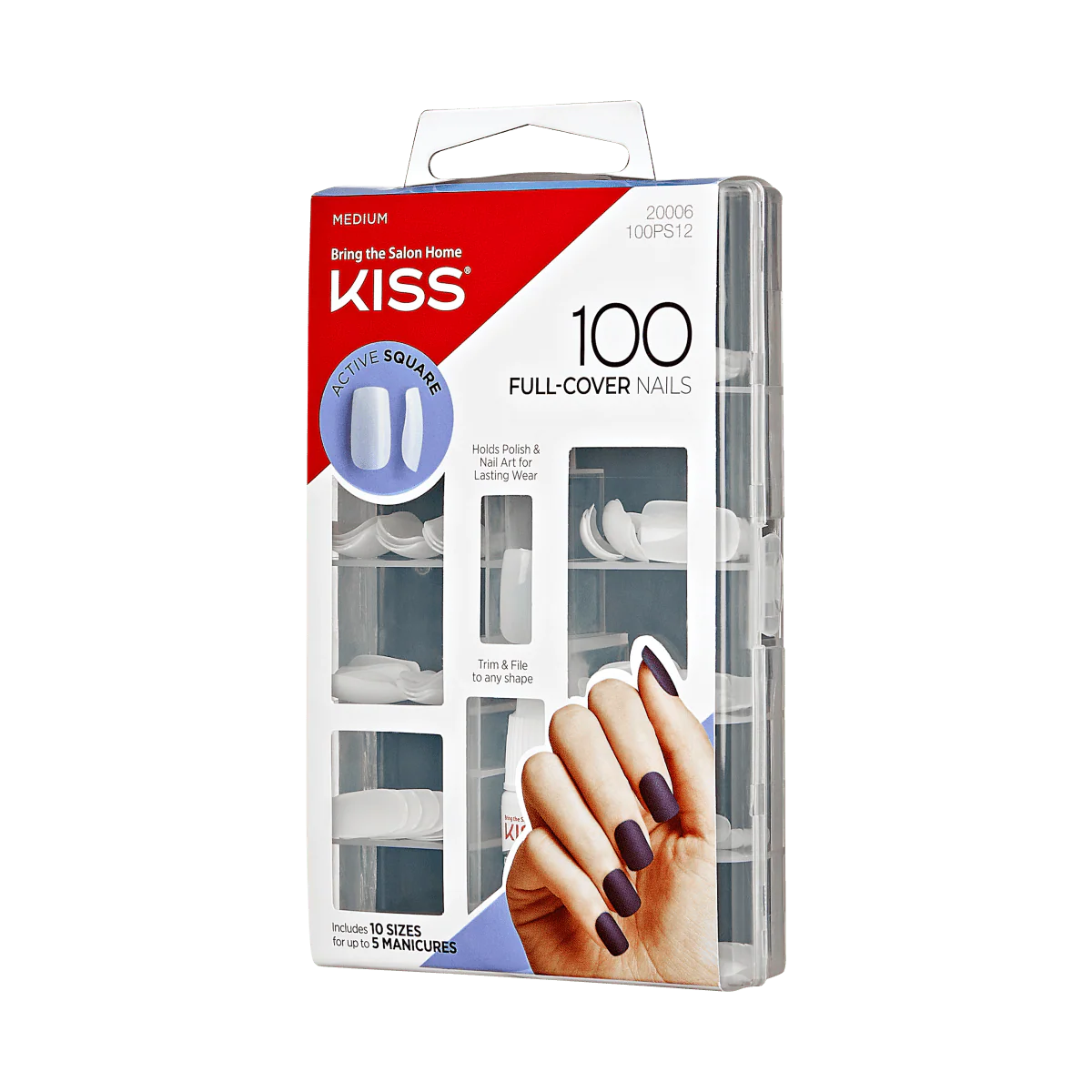 KISS 100 Full Cover Nails