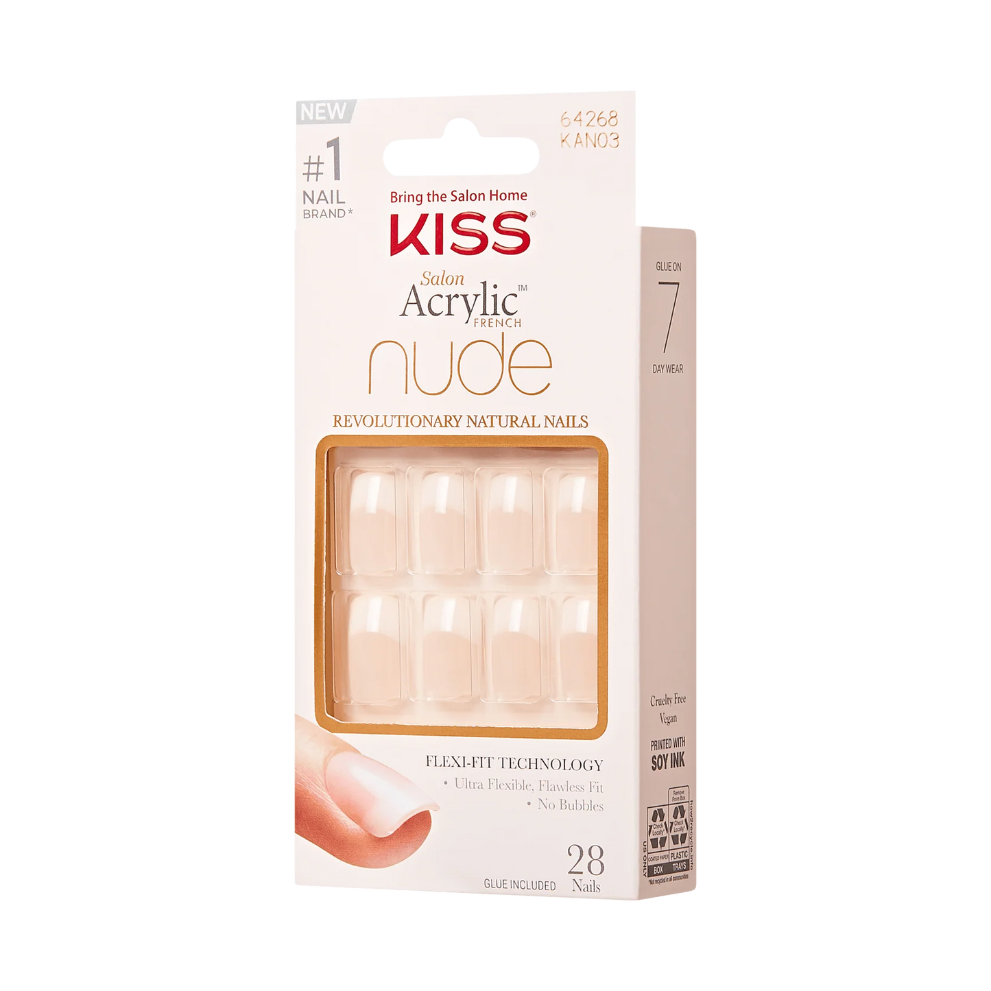 KISS Salon Acrylic French Nude