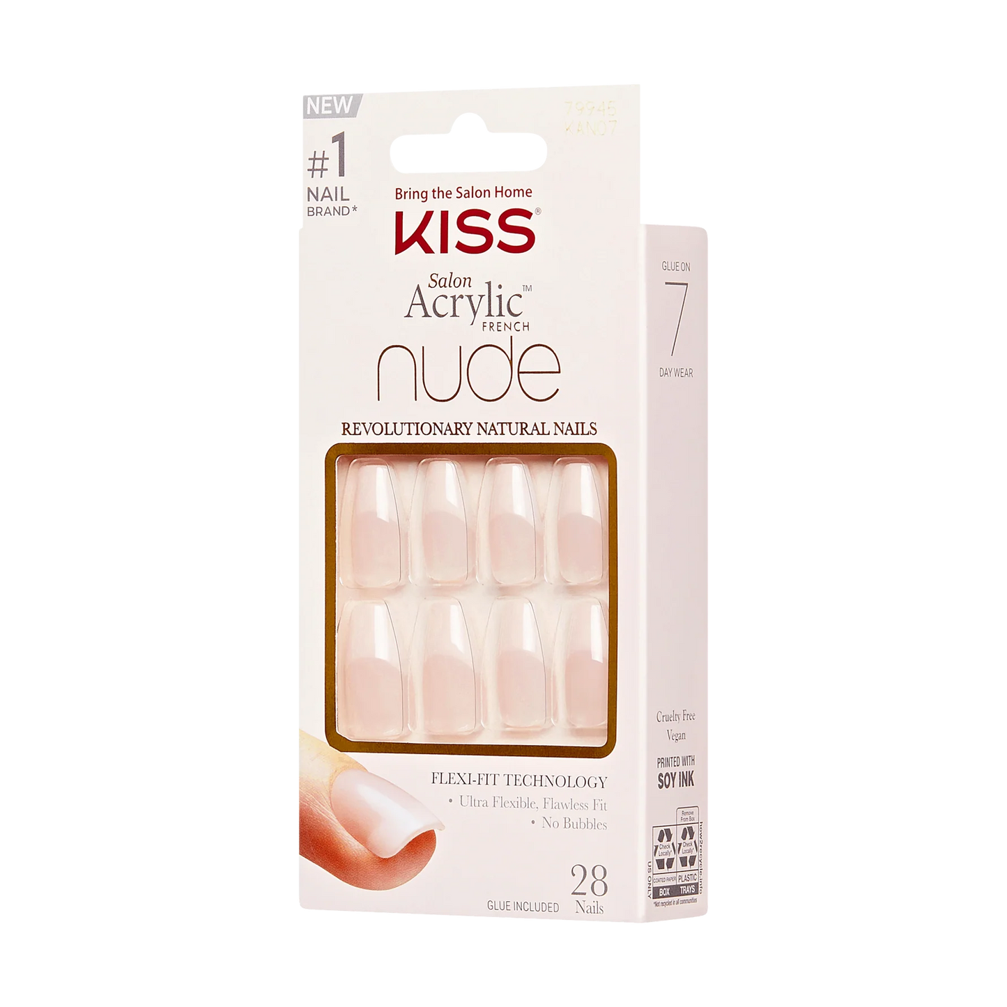 KISS Salon Acrylic French Nude