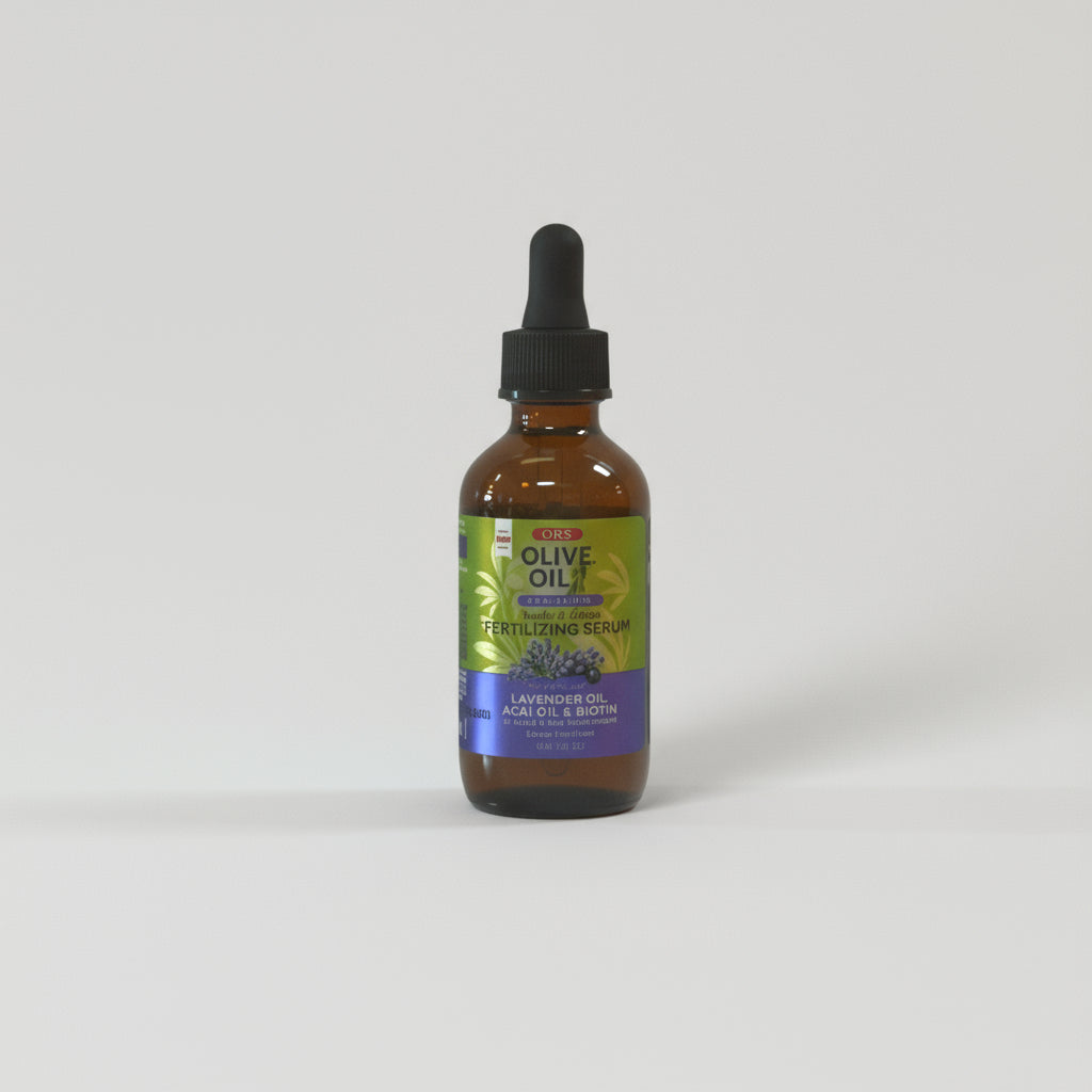 ORS Olive Oil Braidzone Fertilizing Serum with Lavender, Acai & Biotin for Hair & Scalp