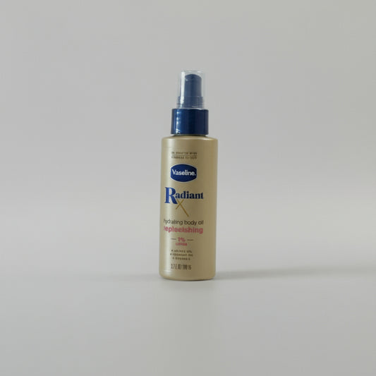 VASELINE RADIANT X REPLENISHING HYDRATING BODY OIL