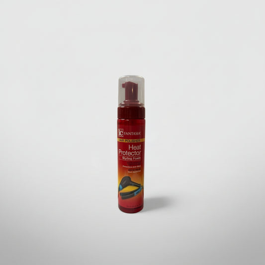 IC Fantasia Hair Polisher Heat Protector Styling Foam (8.5oz)