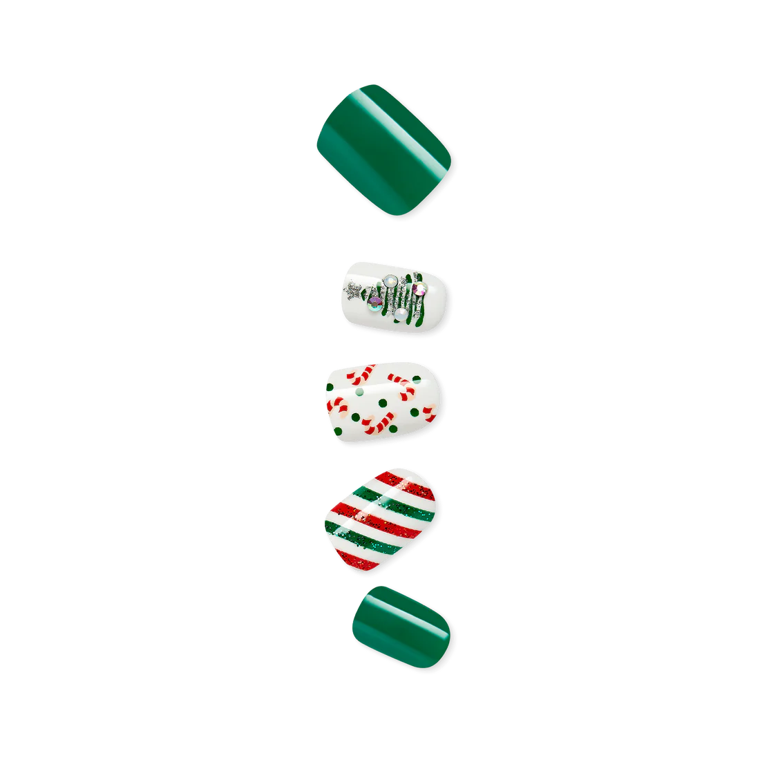 (D) KISS imPRESS Nails - Holiday