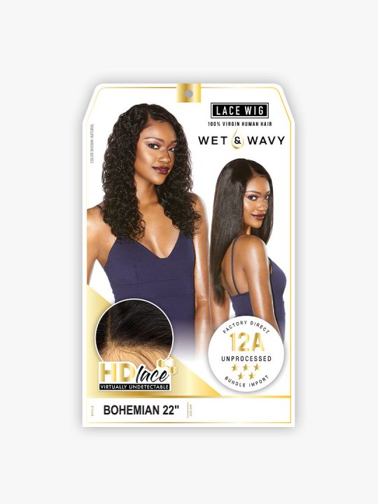 12A Wet & Wavy HD Lace Wig - Bohemian 22″