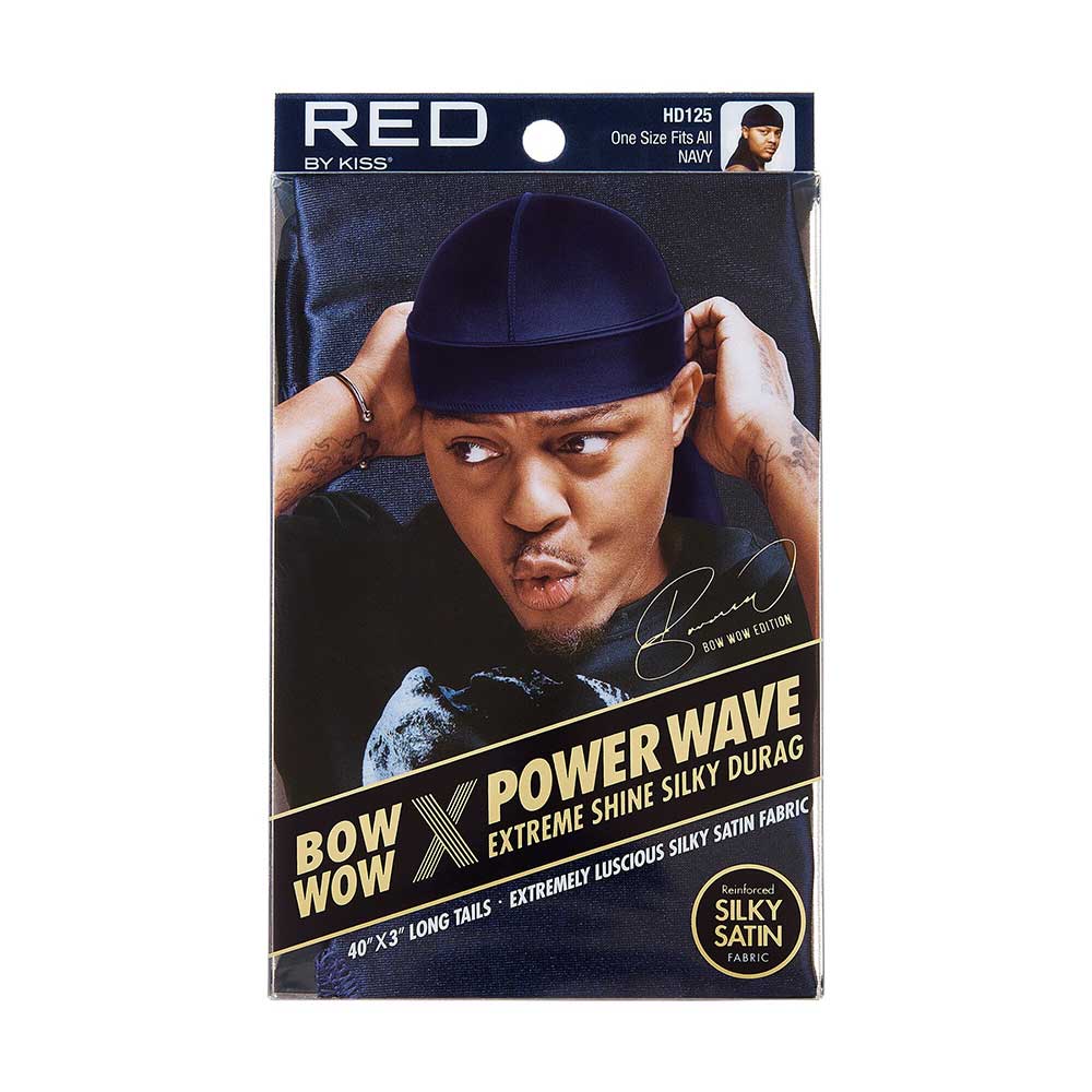 Red by Kiss Bow Wow Power Wave Extreme Silky Spandex Durag