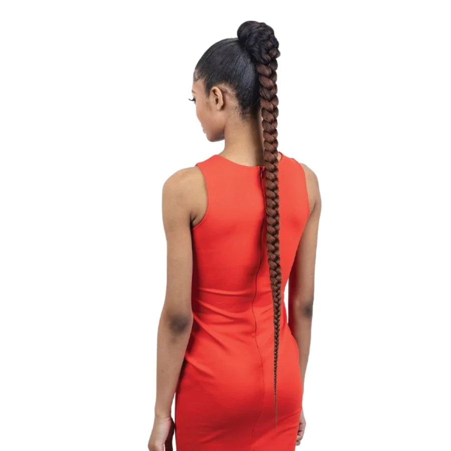 Equal Bun - Pre-Stretched Braided Ponytail 38”