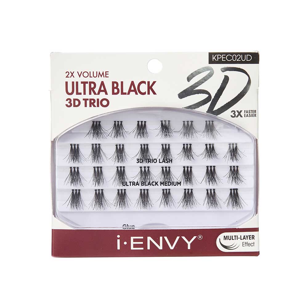 iENVY Ultra Black 3D Trio - Individual Lashes