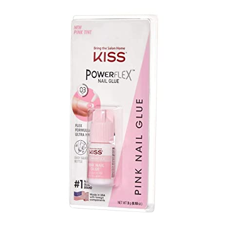 KISS PowerFlex Nail Glue - Pink