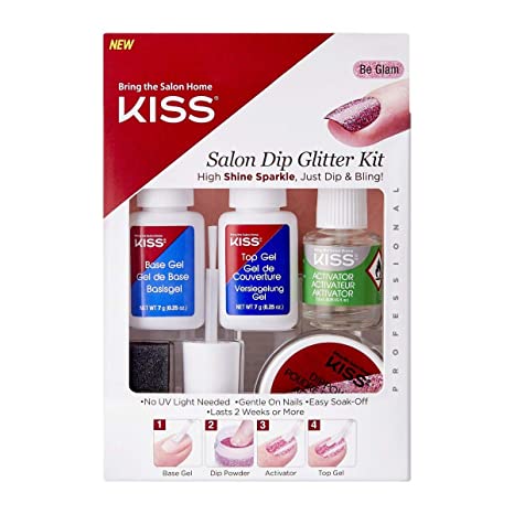 KISS Salon Dip Glitter Kit (KSDG01)