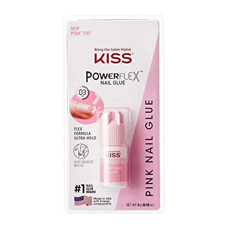 KISS PowerFlex Nail Glue - Pink