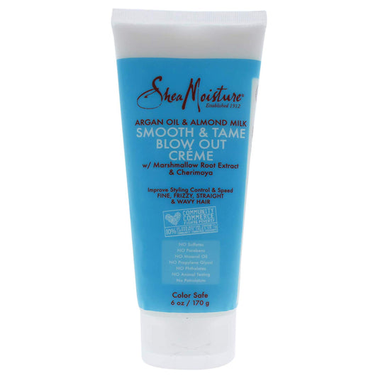 Shea Moisture Argan Oil and Almond Milk Smooth and Tame Blow Out Creme