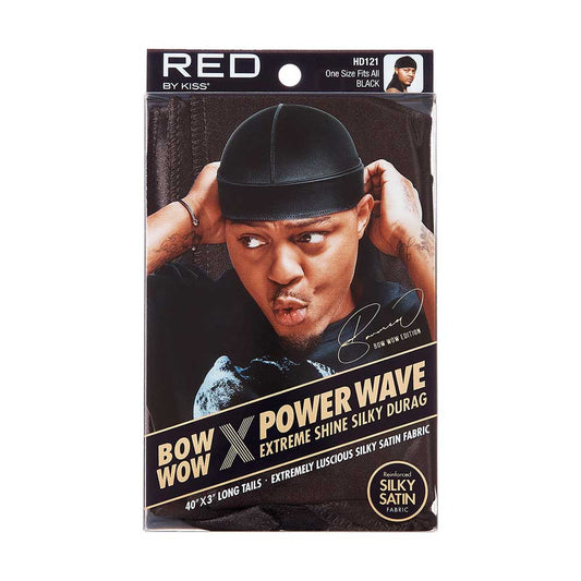 Red by Kiss Bow Wow Power Wave Extreme Silky Spandex Durag