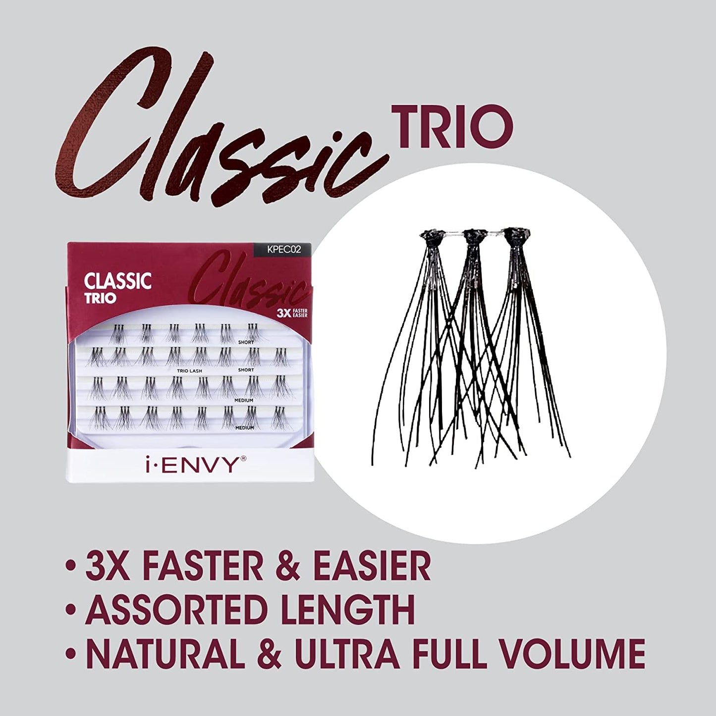 iENVY Classic Trio - Individual Lashes