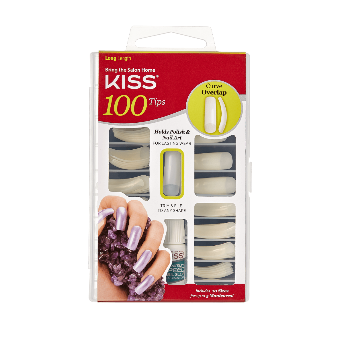 KISS 100 Tips Nails