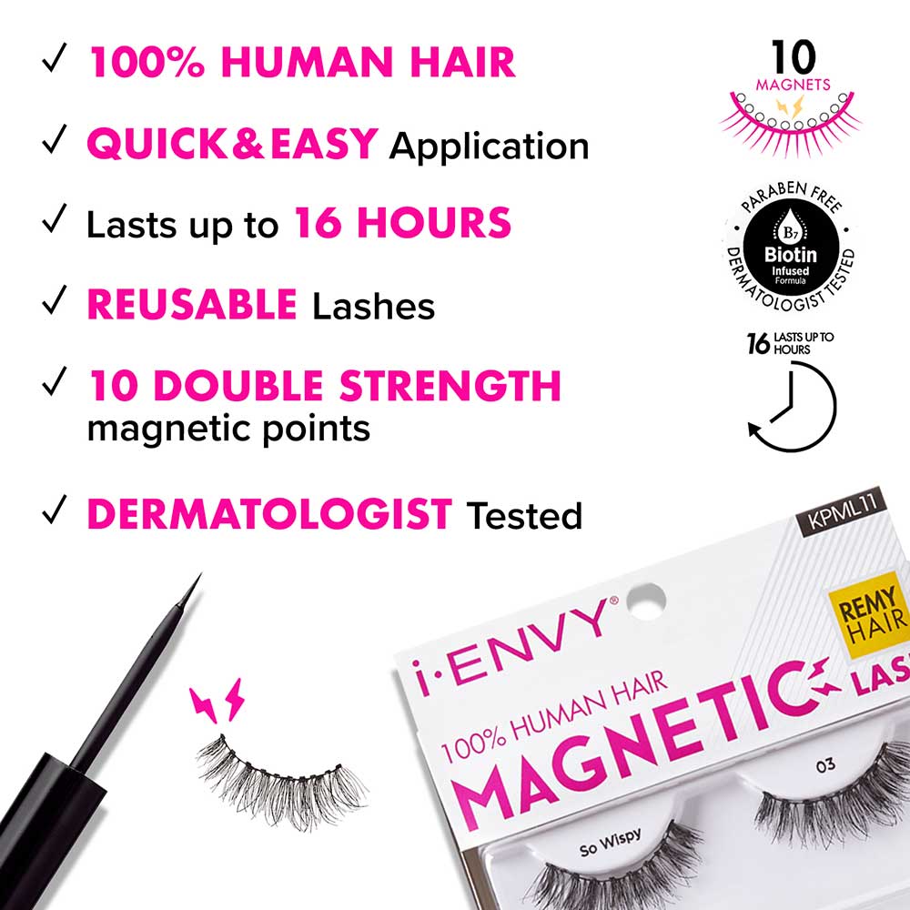 iENVY Magnetic Lash - 100% Human Hair