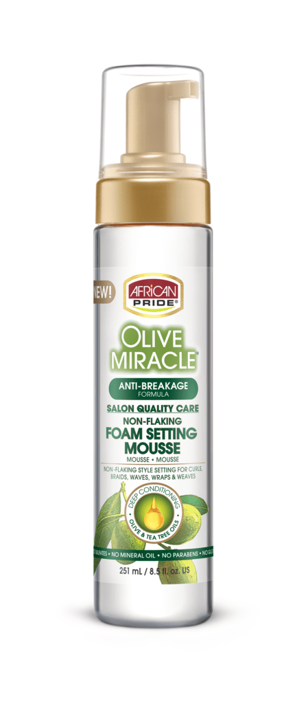 African Pride Olive Miracle Foam