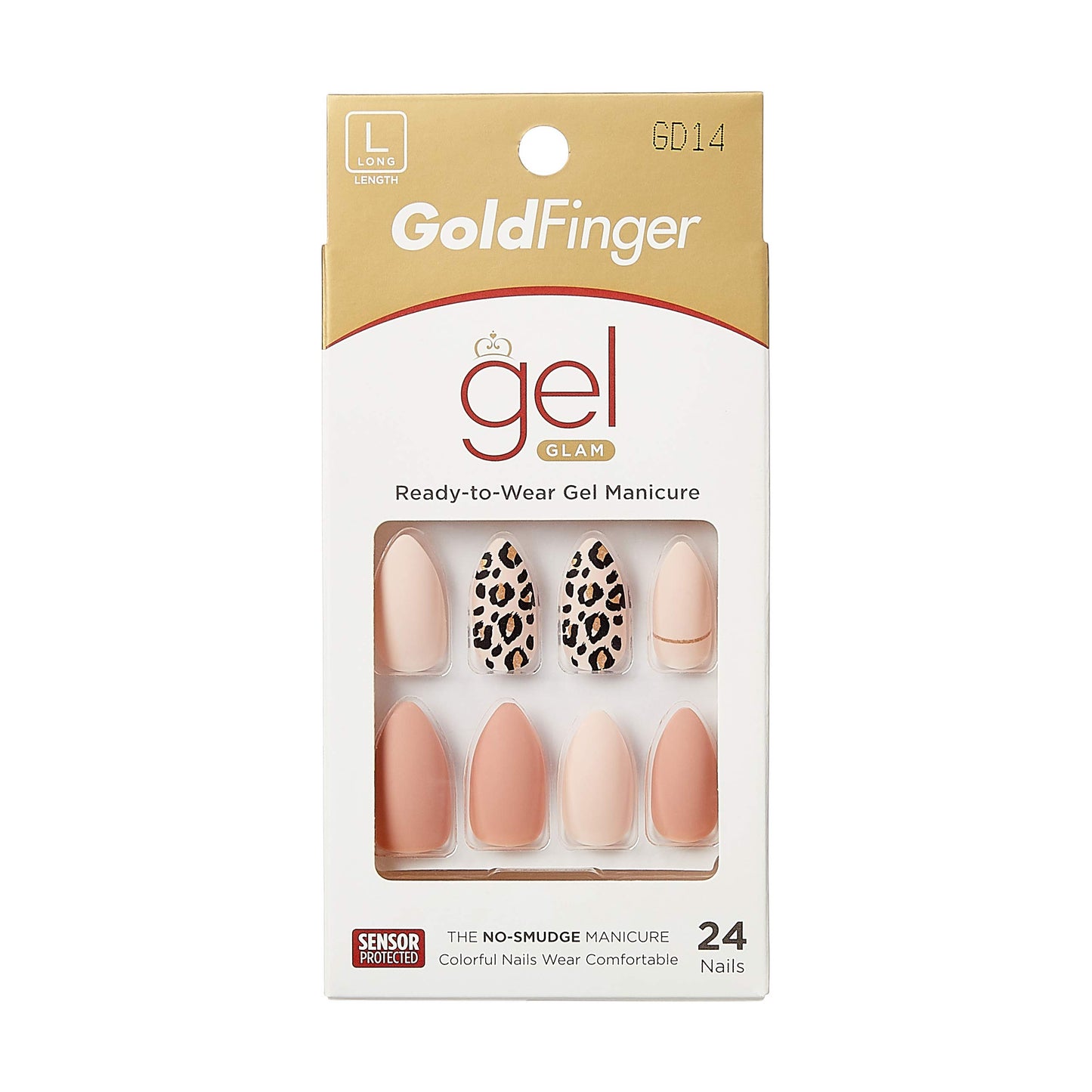 KISS GoldFinger Gel Glam Nails