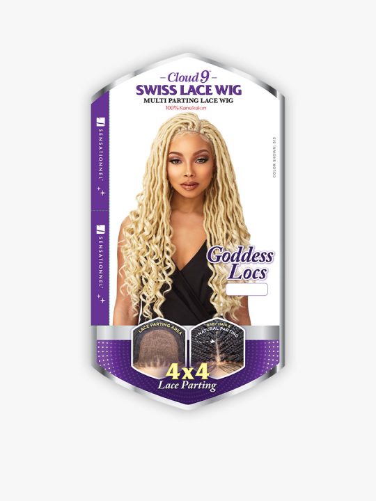 Sensationnel Swiss Lace Wig (Goddess Locs)