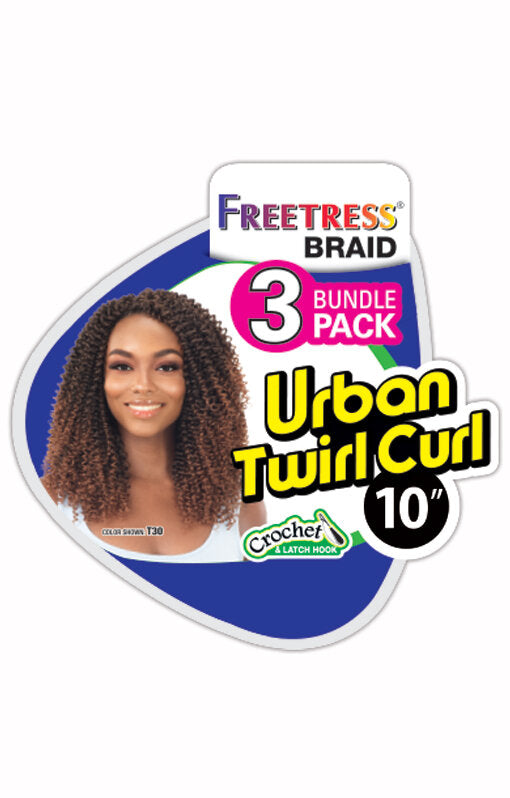 Freetress 3x Urban Twirl Curl 10”