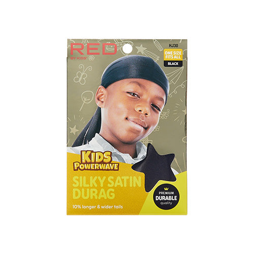 Red by KISS Powerwave Silky Satin Durag - KIDS