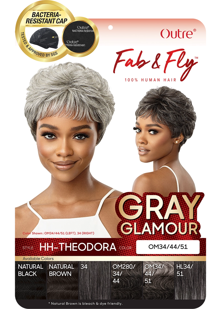 Outre Fab & Fly Gray Glamour - HH-Theodora