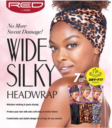 RED by KISS Wide Silky Dry Fit Headwrap