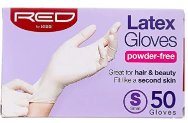 RED Latex Gloves Box
