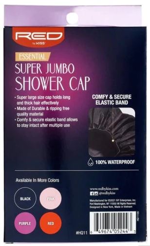 Red by KISS Shower Cap (Super Jumbo)