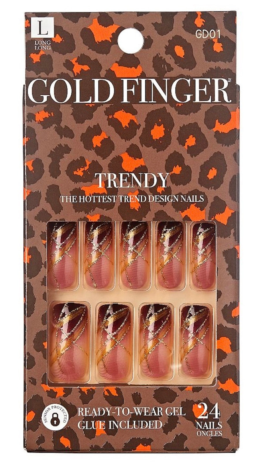 KISS Gold Finger Trendy Nails