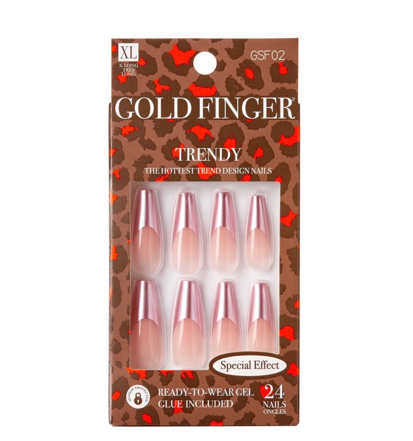 KISS Gel Gold Finger Trendy Nails