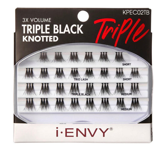 iENVY 3x Volume Triple Black Knotted - Individual Lashes