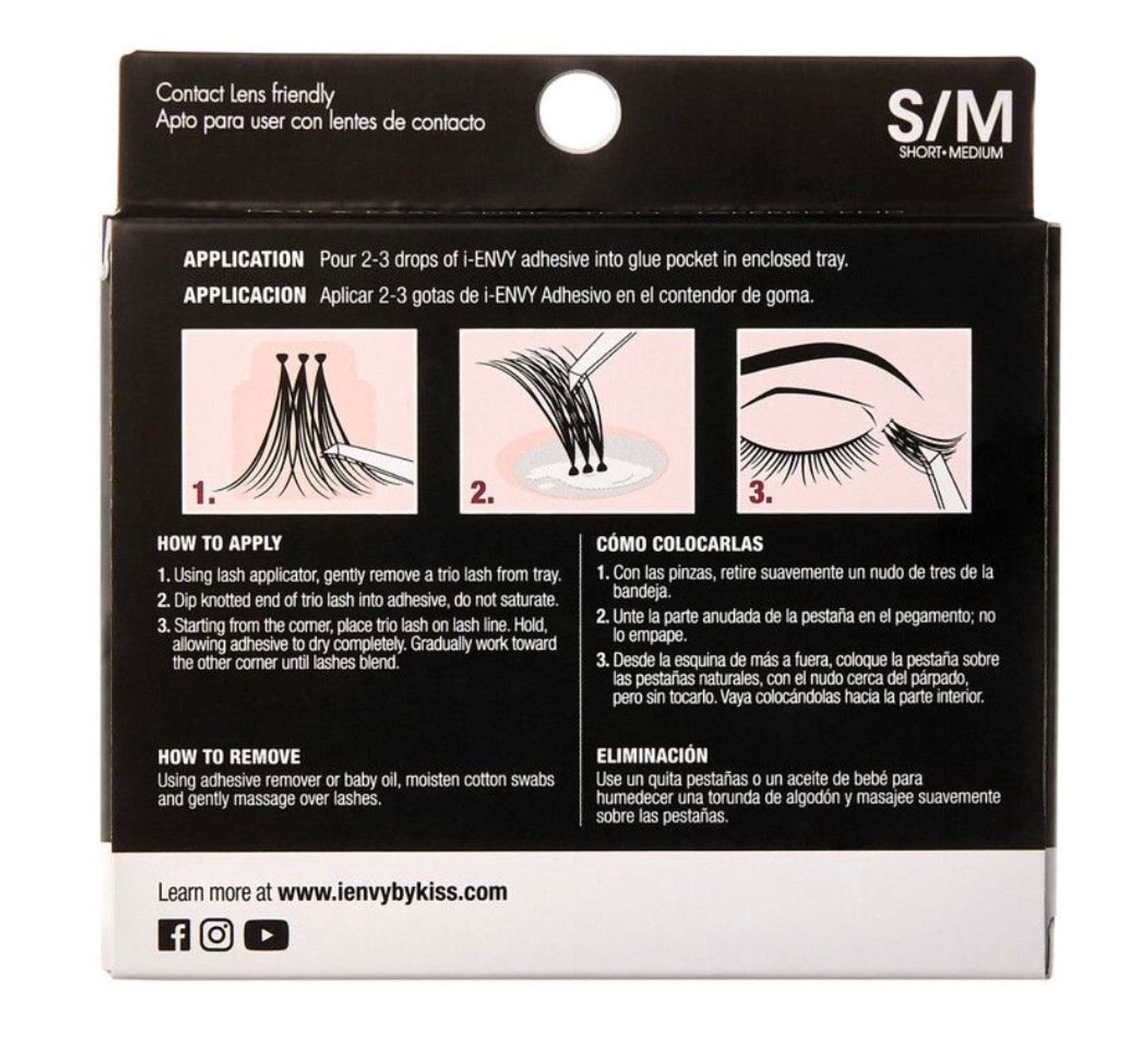 iENVY 3x Volume Triple Black Knotted - Individual Lashes