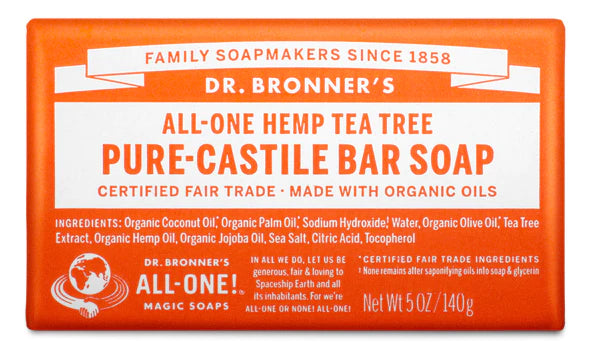 Dr. Bronner's Pure-Castile Bar Soap 5 oz.