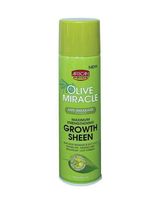 African Pride Olive Miracle Growth Sheen