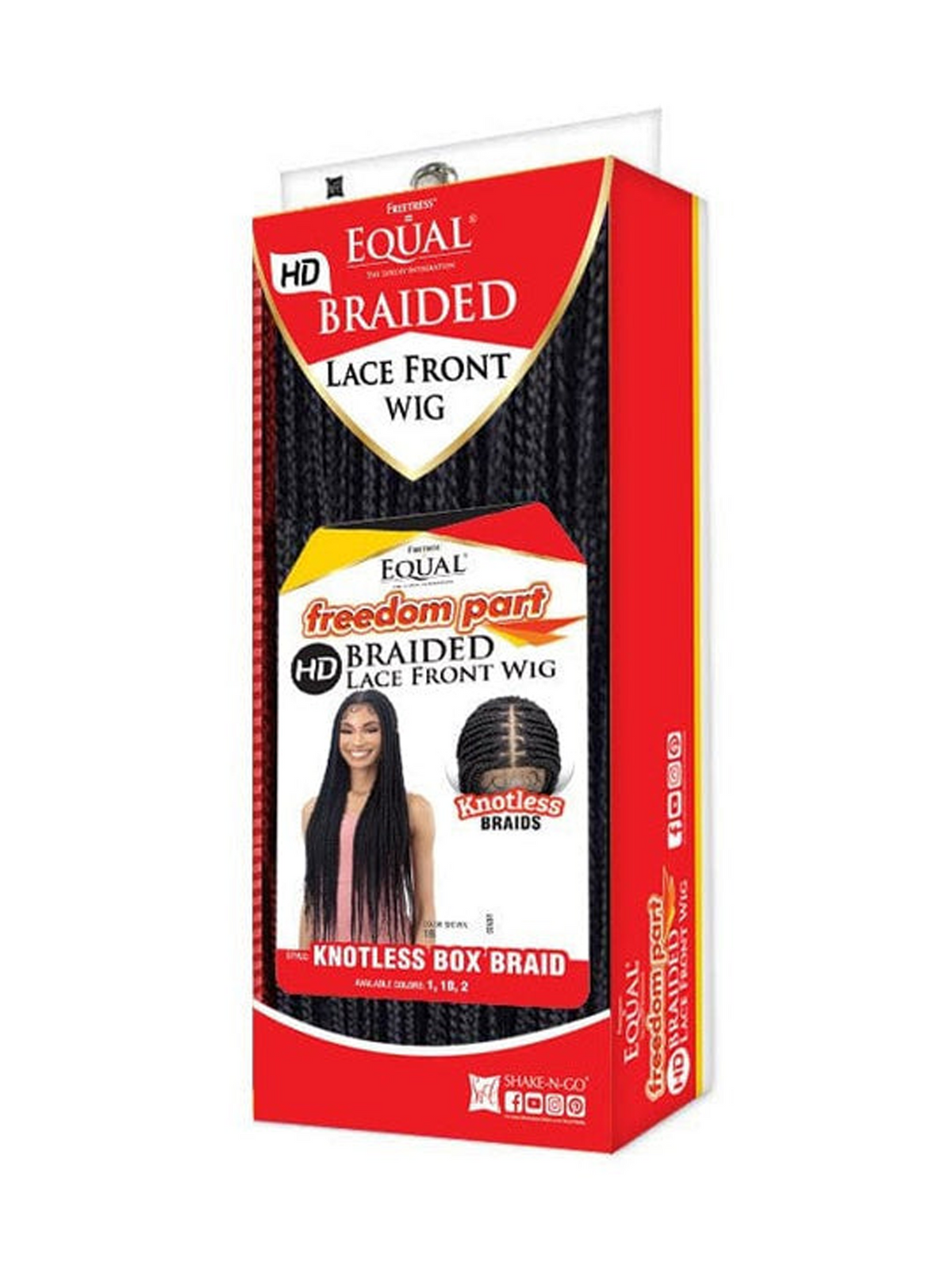 Equal Braided Wig - Knotless Box Braid