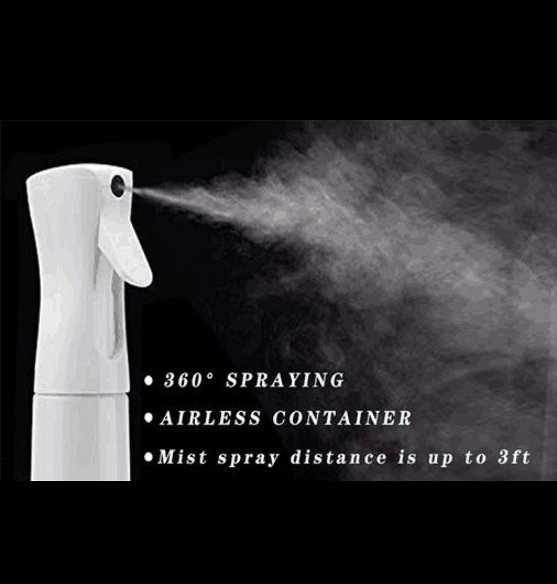 ENVY US HAIR Premium Fine Mist Sprayer Bottle