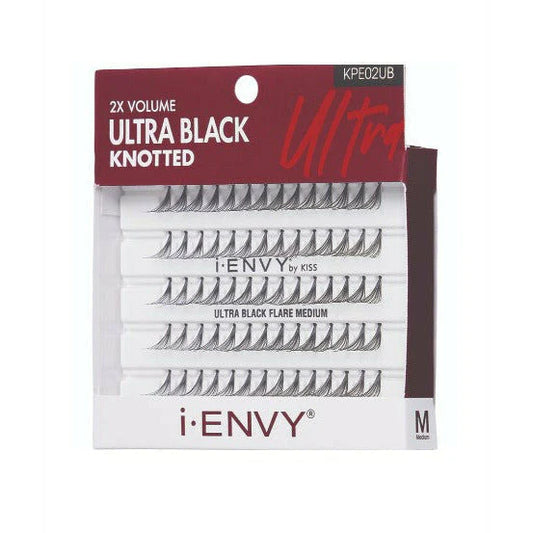 iENVY Ultra Black Knotted - Individual Lashes